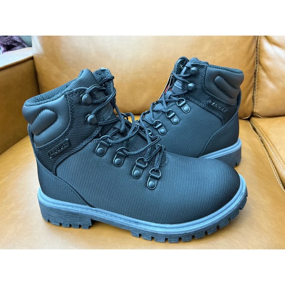 Lugz Shoes - Lugz Grotto II Boots Womens 5.5 Black New Textile Ankle Work Hiking WGROT2T-069